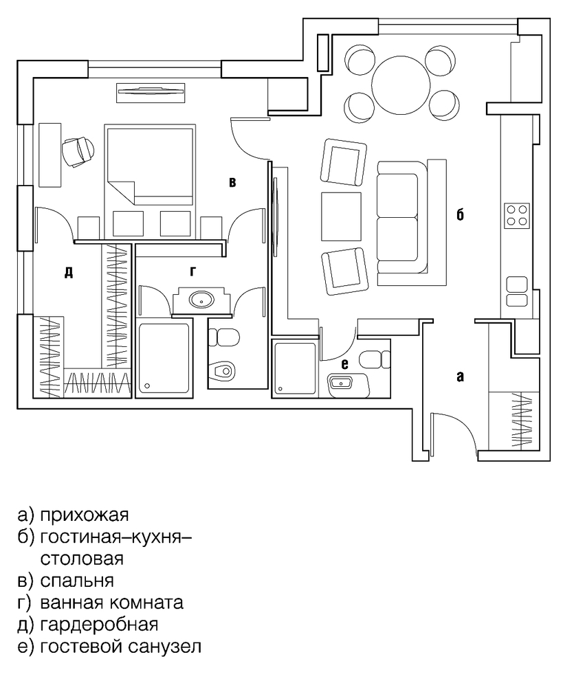 Интерьер с яркой спальней: квартира в Москве для любителей искусства