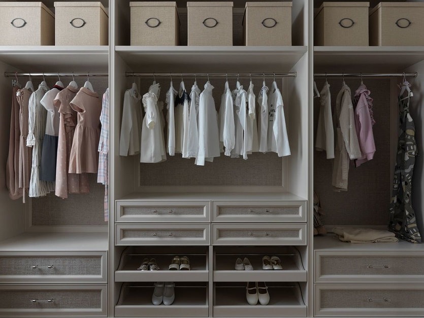 Планируем гардеробную: подробный гид и 12 примеров от дизайнеров
