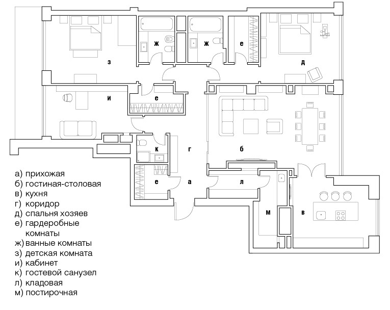 Легкая классика по-московски: квартира в центре столицы
