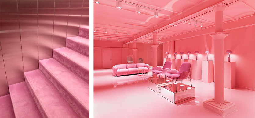 Think Pink: эволюция розового цвета в дизайне современных интерьеров