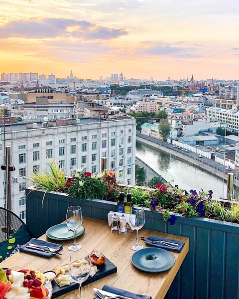 5 московских ресторанов с лучшим панорамным видом