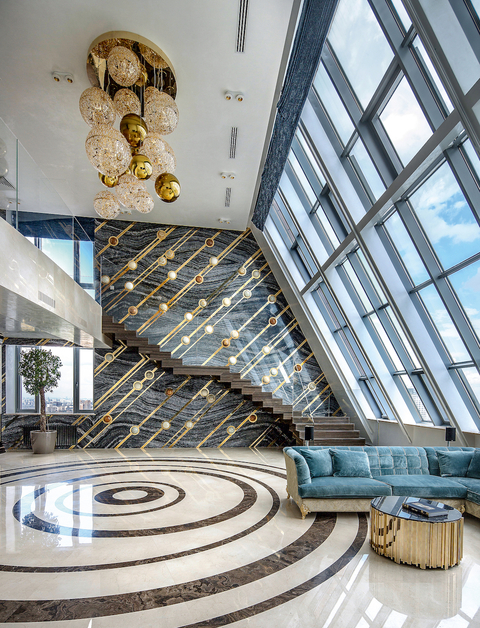 Эксклюзив Salon Interior: 5 самых роскошных пентхаусов Москвы