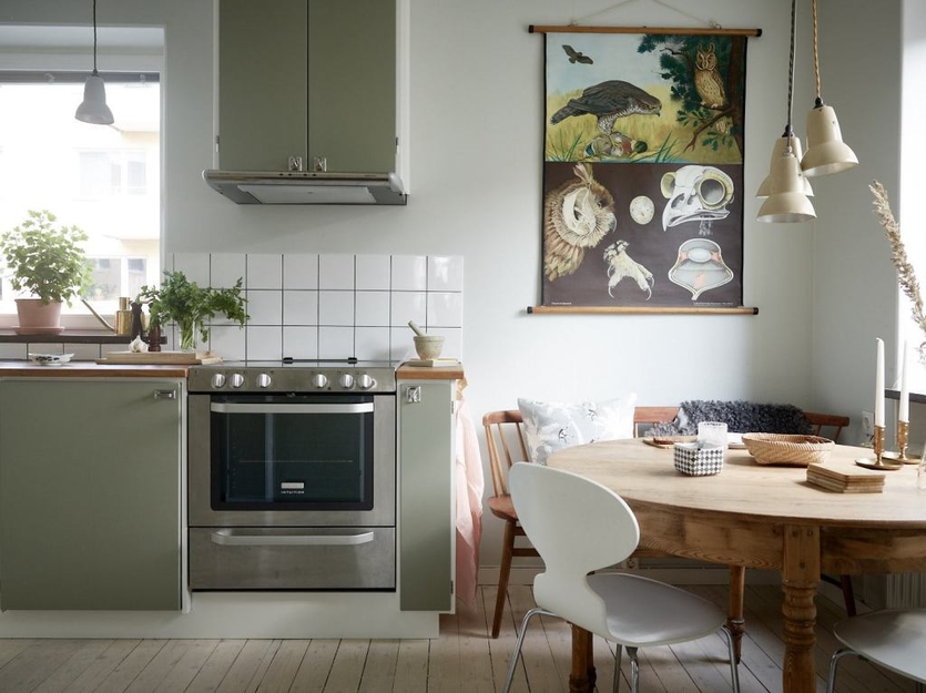 Кухня в скандинавском стиле: фото интерьеров и советы по оформлению