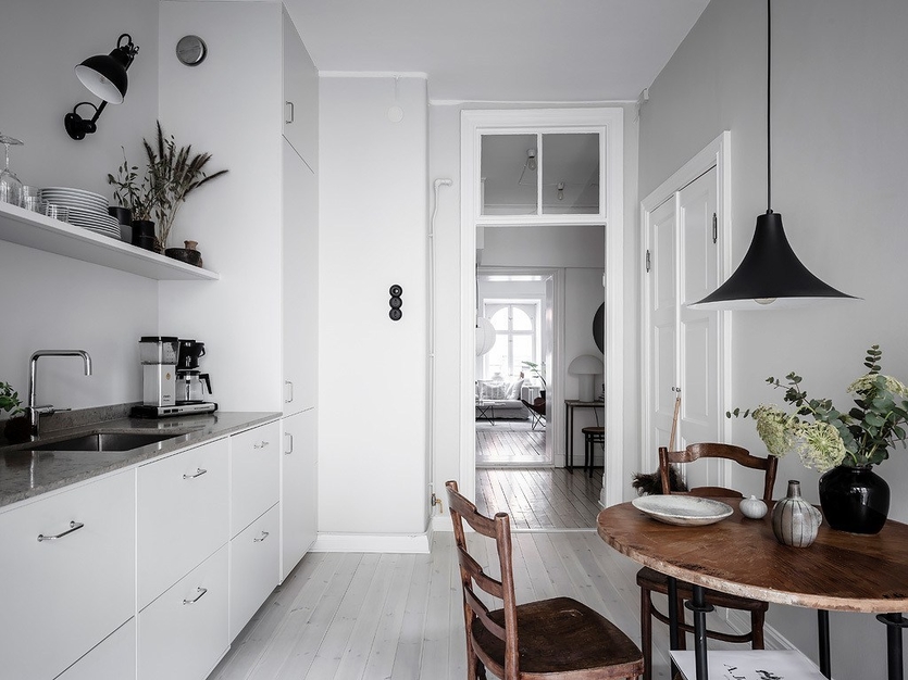 Кухня в скандинавском стиле: фото интерьеров и советы по оформлению