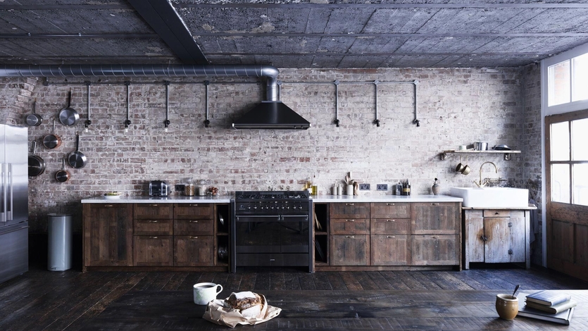75 идей дизайна кухни в стиле лофт c фото + 10 приемов от профи