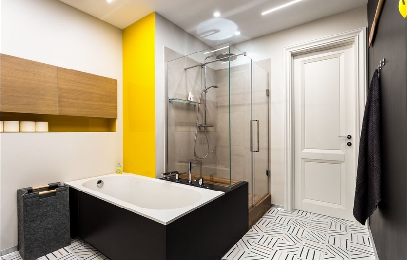 Дизайн ванной комнаты с туалетом: 70 современных идей на фото