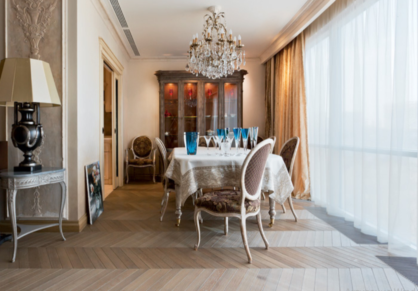 Дизайн интерьера комнат современного бревенчатого дома