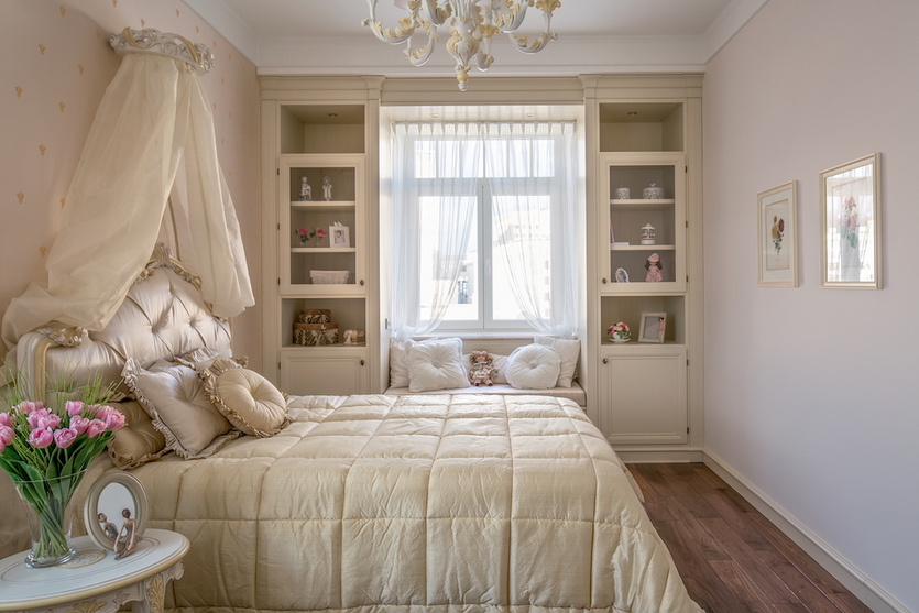 Спальня в классическом стиле с фото
