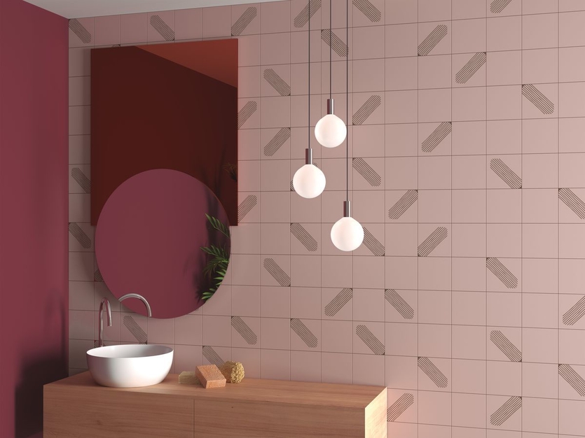 Плитка в ванной комнате: более 60 идей