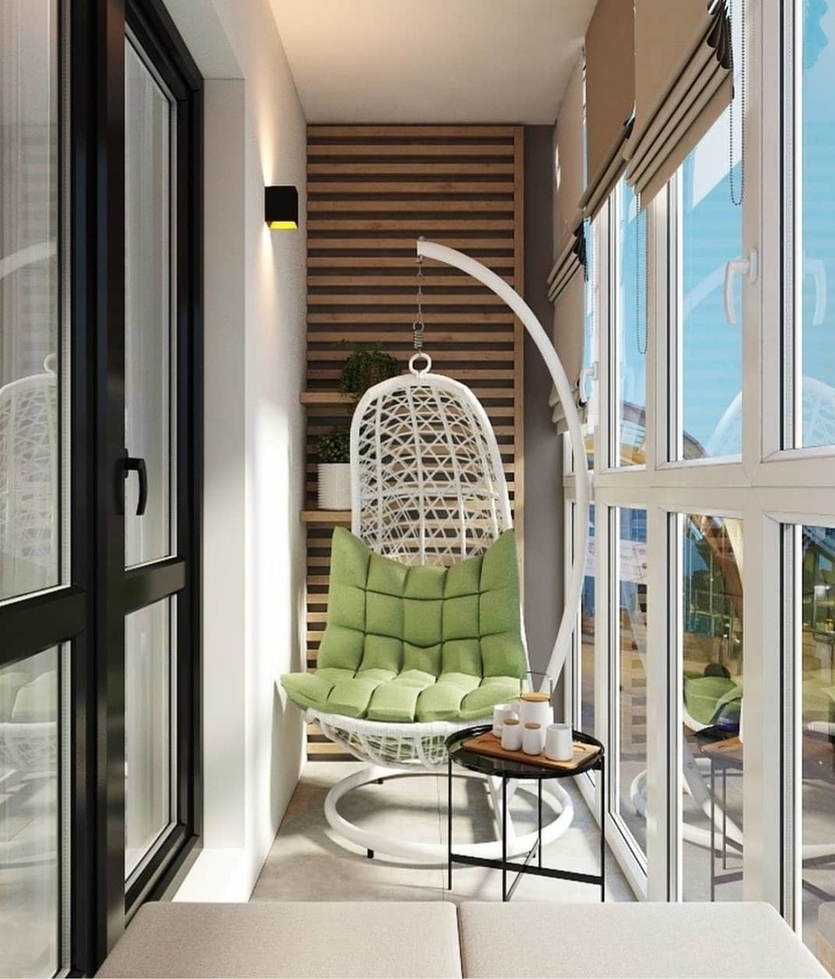 Как оформить маленький балкон: дизайн интерьера, советы, реальные примеры