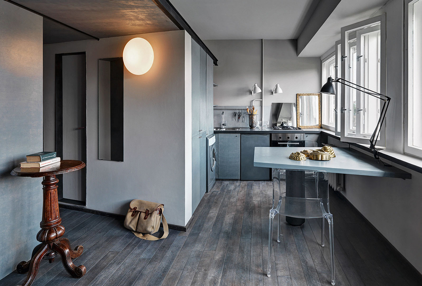 Дизайн квартиры-студии 30 кв. м: от планировки до декора + 20  удачных проектов