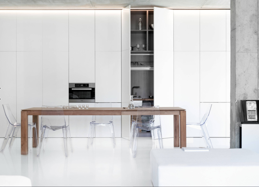 Кухня в стиле Хай-тек: 2 Дизайна и фото (реальные) | Современный декор кухни, Интерьер, Дизайн