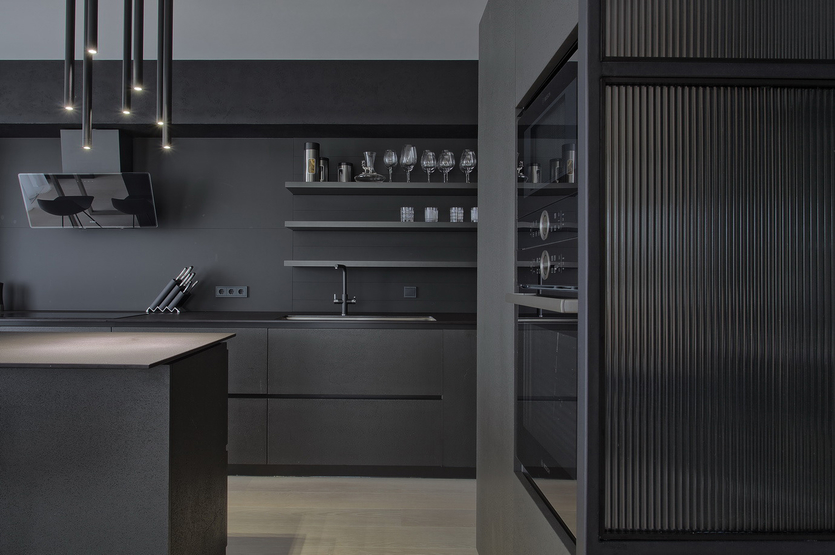 Кухня в стиле хай-тек: 108 реальных фото интерьеров и идеи дизайна