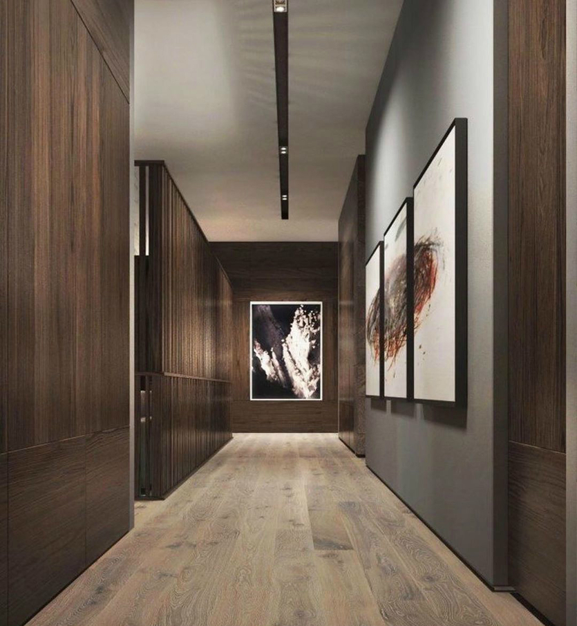 Длинный коридор: хитрости дизайна, фото интерьеров, вдохновляющие идеи и практичные решения