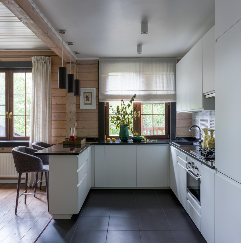 Дизайн кухни в частном доме: лучшие решения и фото