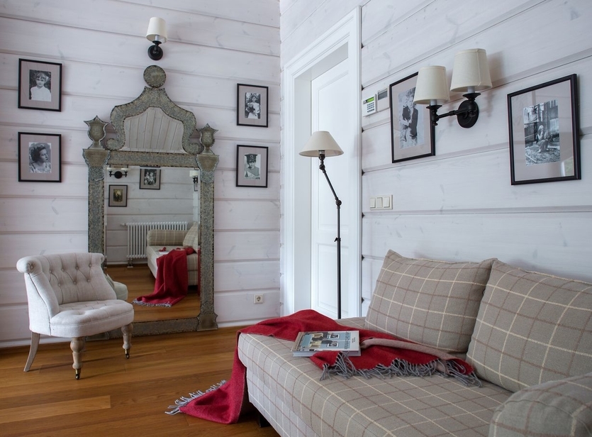 Гостиные в деревянном доме дизайн реальные (51 фото) - красивые картинки и HD фото