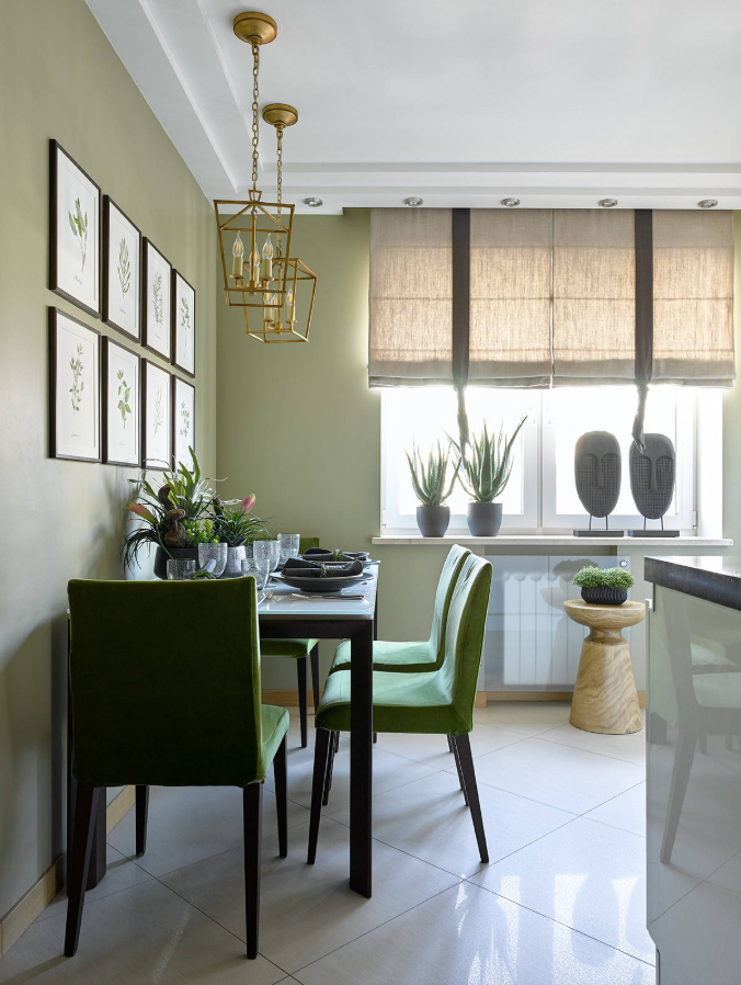 Как оформить окно на кухне: красивые варианты оформления шторами и жалюзи —  SALON