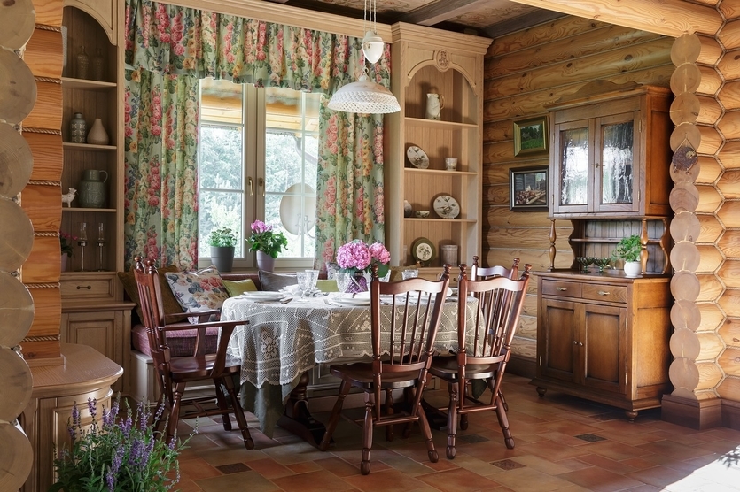 Какой должна быть кухня в деревянном доме? Выбираем интерьер. 🏠 Иваново