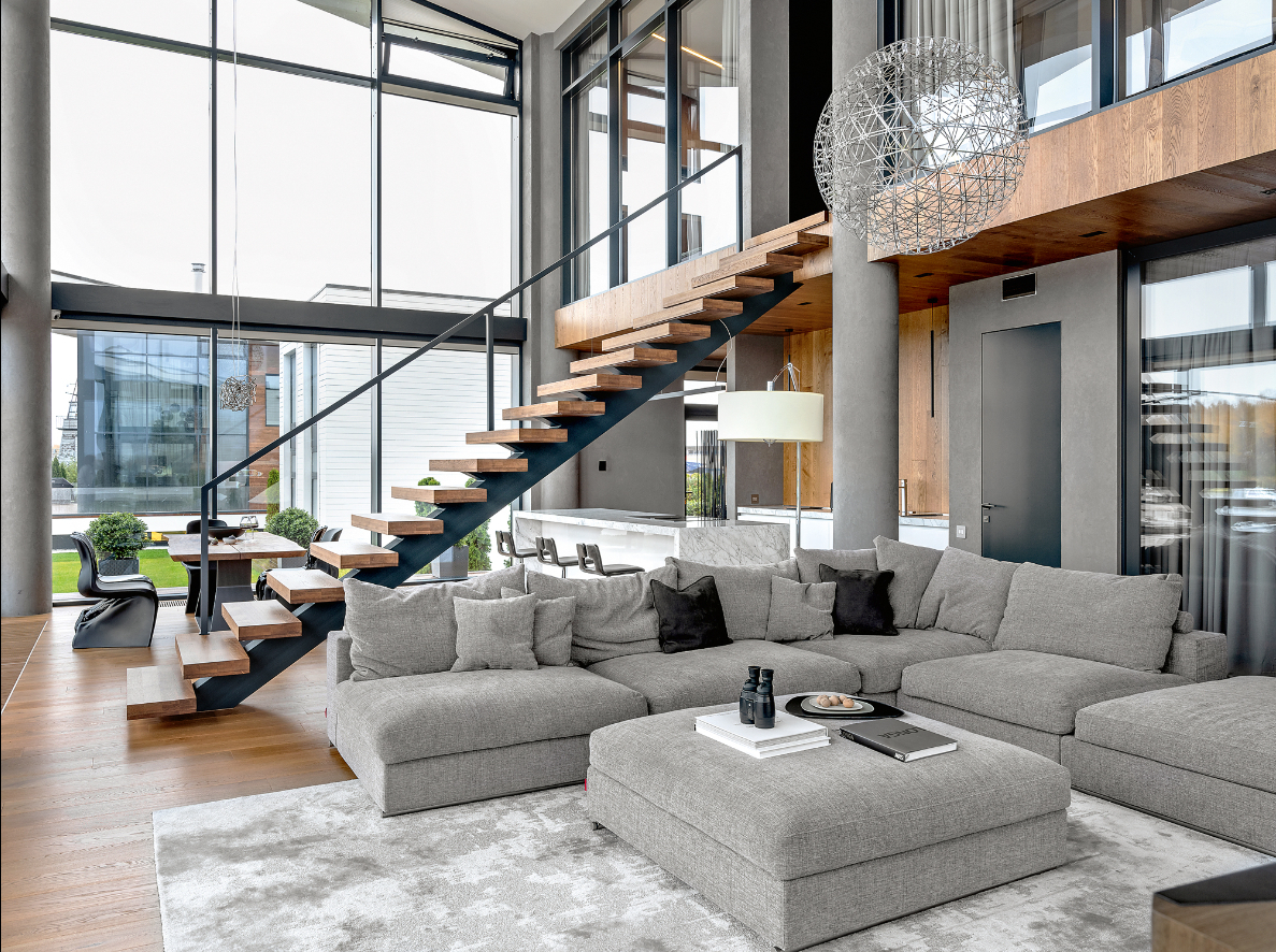 Дизайн второго этажа частного дома - лучшие решения для интерьера на фотоот SALON
