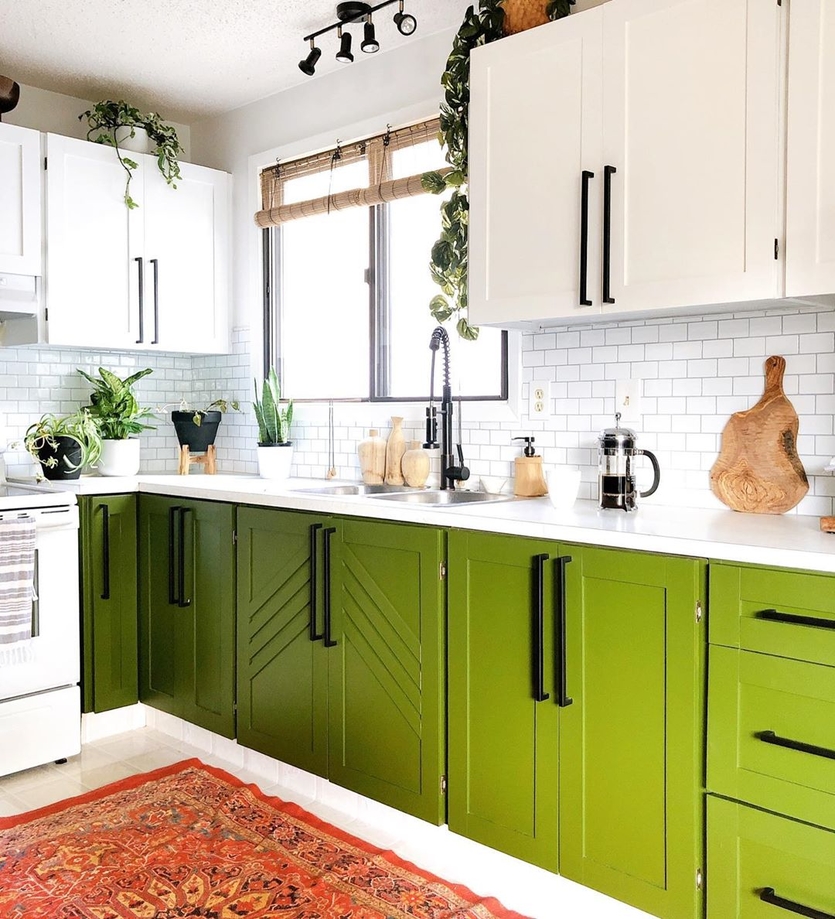 Цвет лайм в интерьере кухни - 69 фото современных идей дизайна
