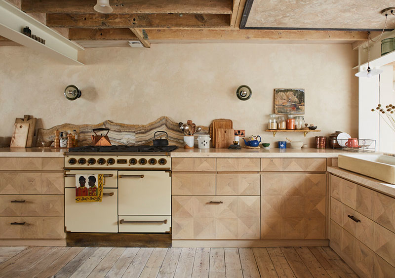 Кухня под дерево: 90+ идей дизайна интерьера с фото