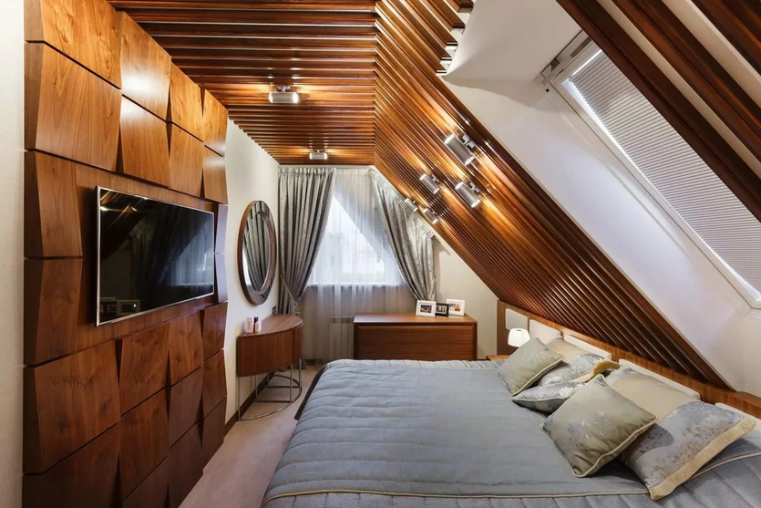Дизайн узкой длинной спальни: 13 советов и 65 фото для вдохновения