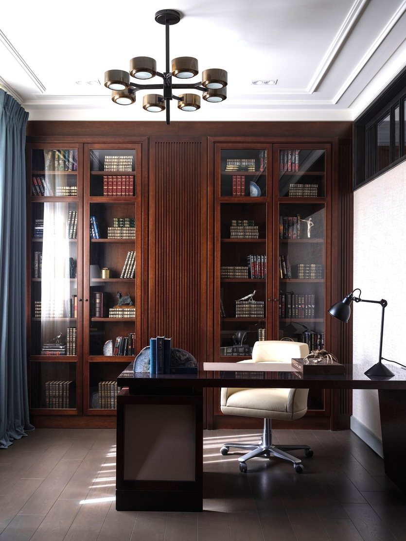 Домашний офис: 10 шикарных кабинетов, реализованных дизайнерами в частных домах