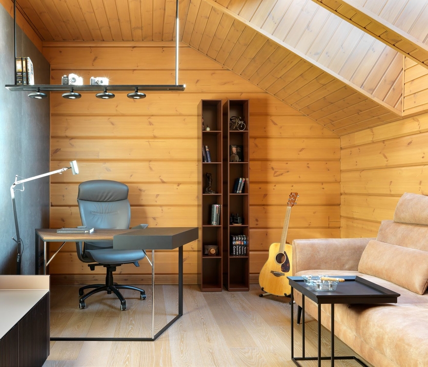 Домашний офис: 10 шикарных кабинетов, реализованных дизайнерами в частных домах