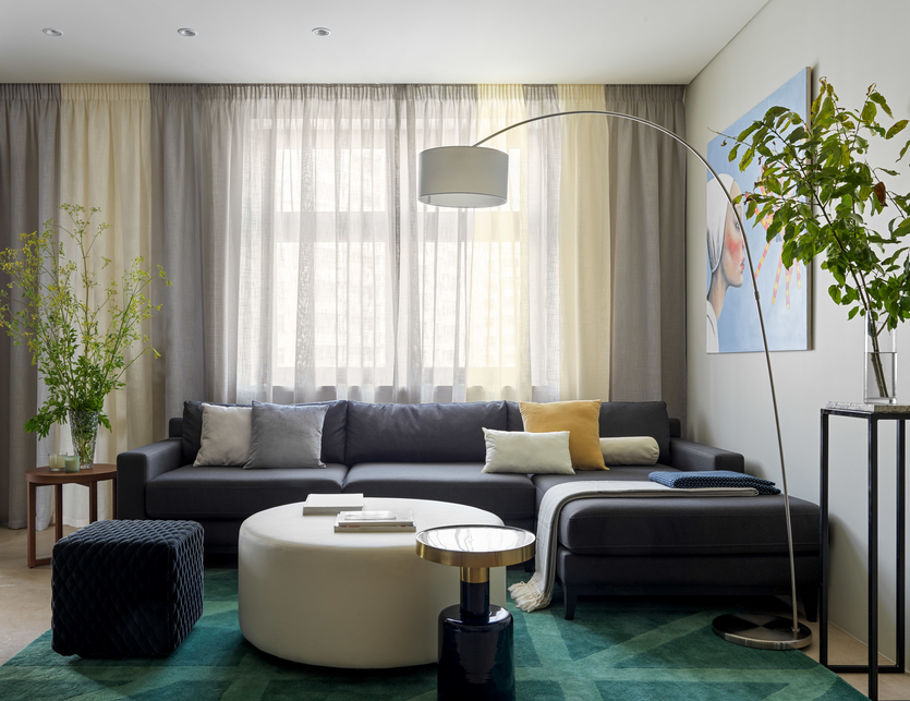Яркий минимализм: квартира для сдачи в аренду