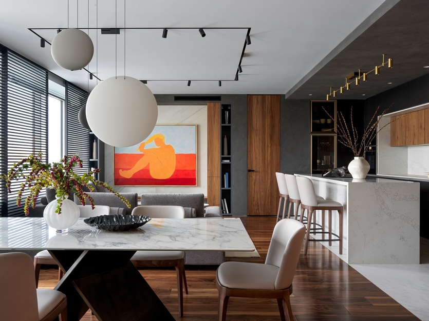 Способы отделить кухню от гостиной в квартире-студии - Мебельная фабрика Design мебель