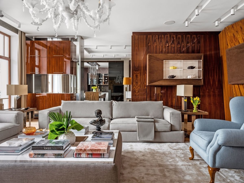 Квартира как загородный дом: как команда дизайнеров превратила 500 кв. м в стильное и функциональное пространство