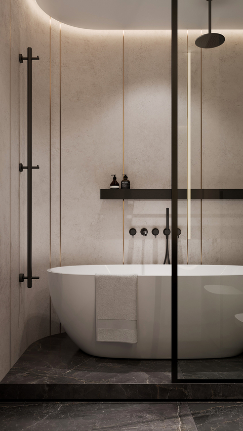 Любимый материал для cтен в ванной: 5 мнений дизайнеров