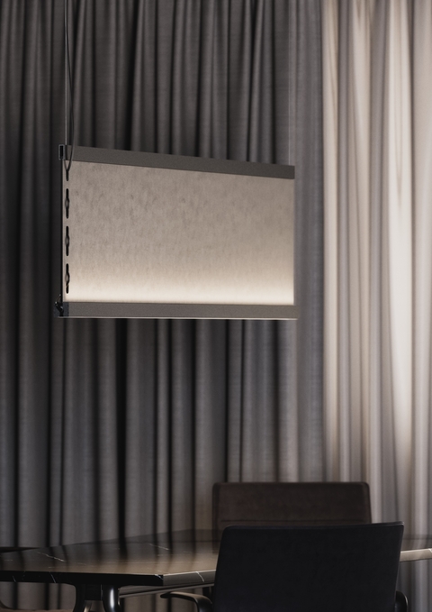Звукопоглощающая лампа от дизайн-студии MinelliFossati