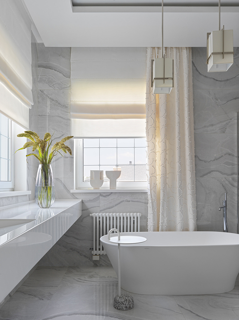 Как оформить ванную комнату в загородном доме: 5 советов дизайнеров