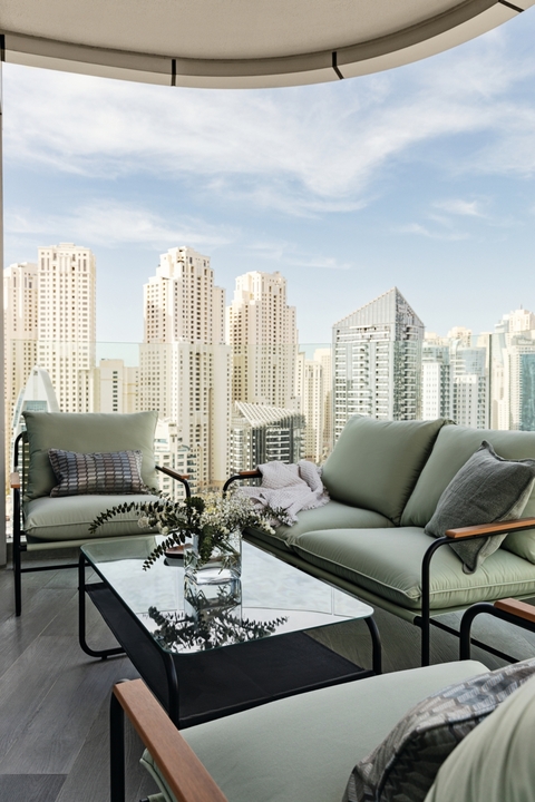 Квартира в Дубае: стиль современного минимализма и красивые виды