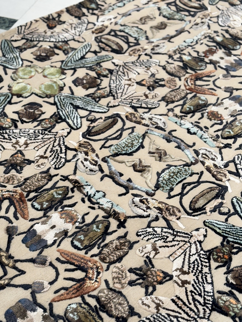 Мечта энтомолога: ковёр Insecta