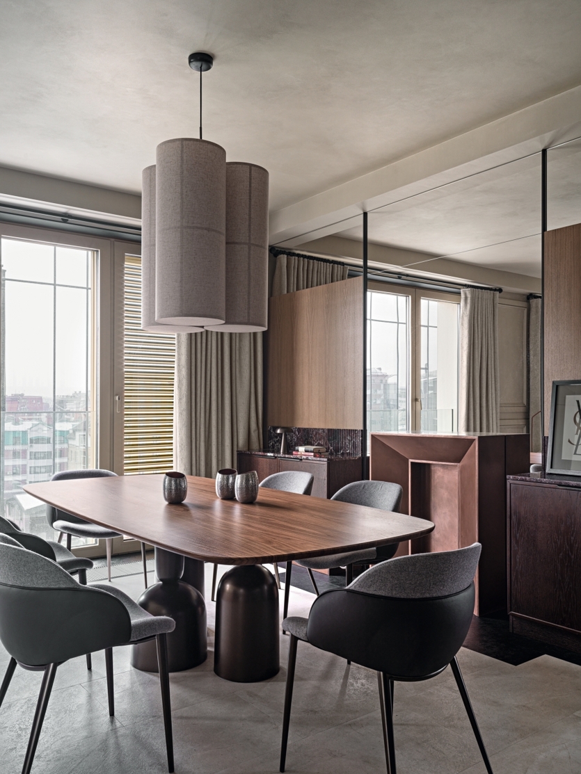 Необычная и элегантная квартира в Тюмени