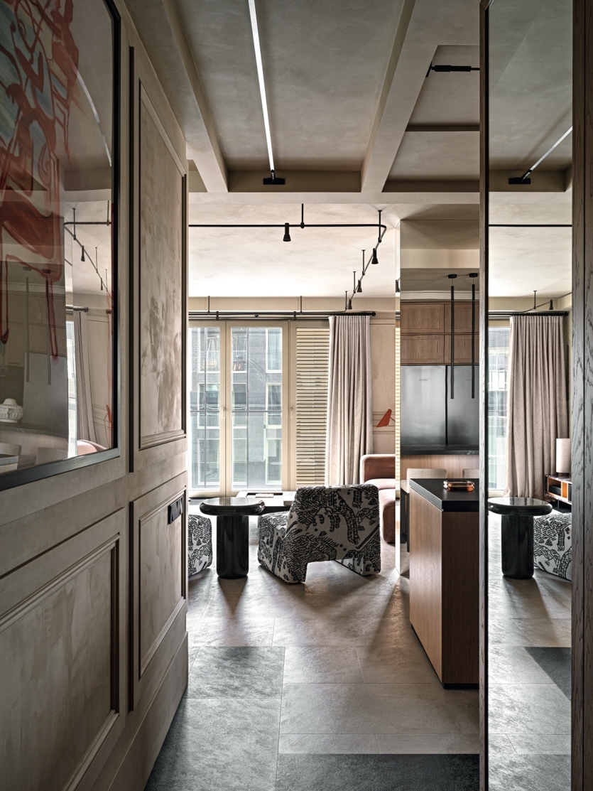 Необычная и элегантная квартира в Тюмени