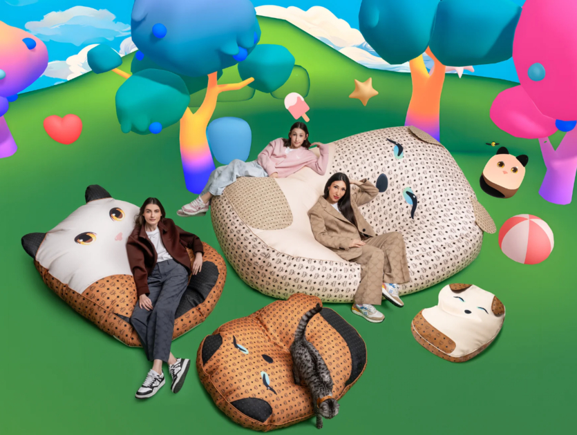 Милее некуда: пуфы для кошатников