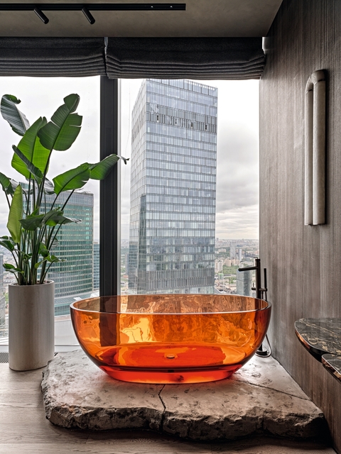 Оазис чувств: необычный интерьер квартиры в Москве