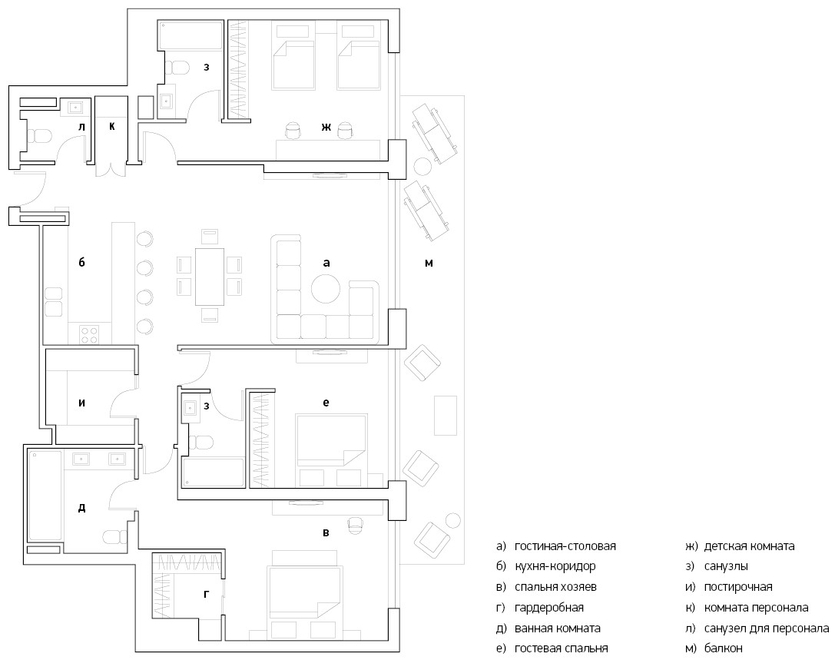 Тихая роскошь: видовая квартира в Дубае