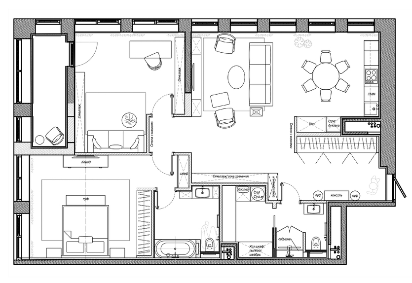 Пожить для себя: умиротворяющая современная классика для состоявшейся семейной пары