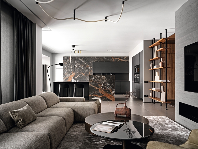 Квартира-настроение: атмосферный интерьер для молодой семьи