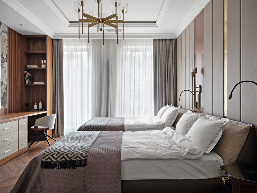 Уютная классика: квартира в Москве для семейной пары