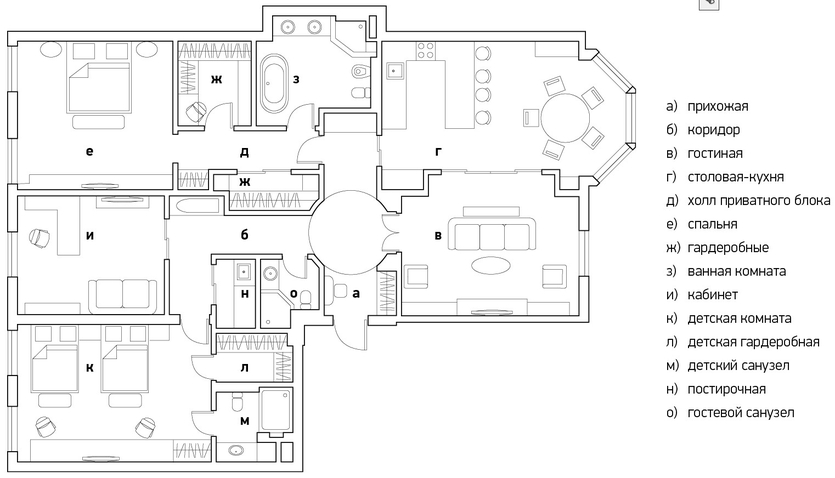 Уютная классика: квартира в Москве для семейной пары