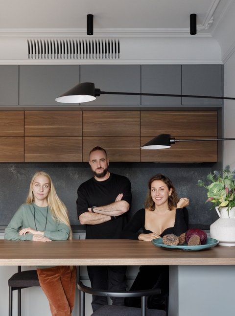 Элегантная эклектика в ритме Jazz: квартира для семьи