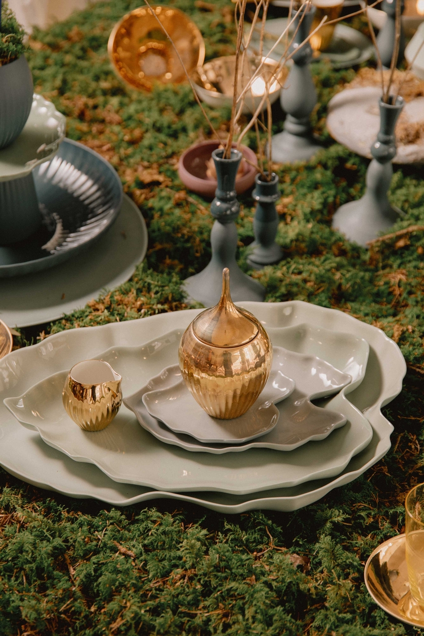 Крафтовый фарфор из Австрии — для новогодней сервировки