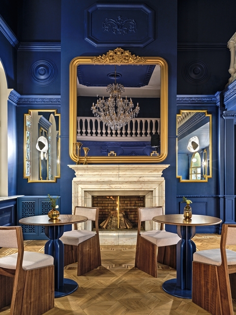 Интерьер клиники эстетической медицины: роскошное пространство на стыке истории и высоких технологий