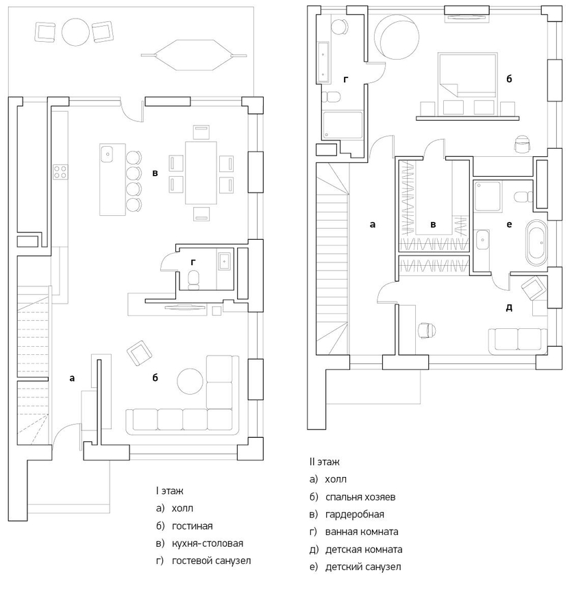 Уютный таунхаус в светлых тонах с природными акцентами