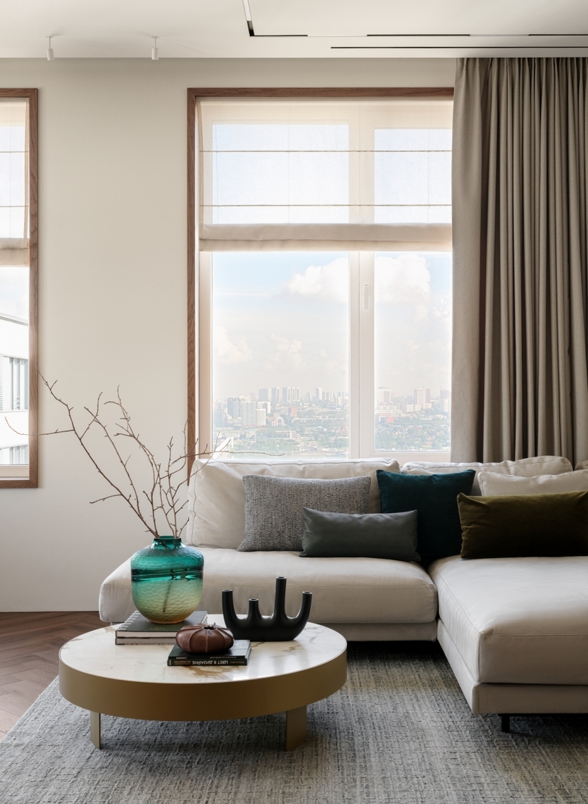 Панорамная квартира со спа-зоной и видом на Обь